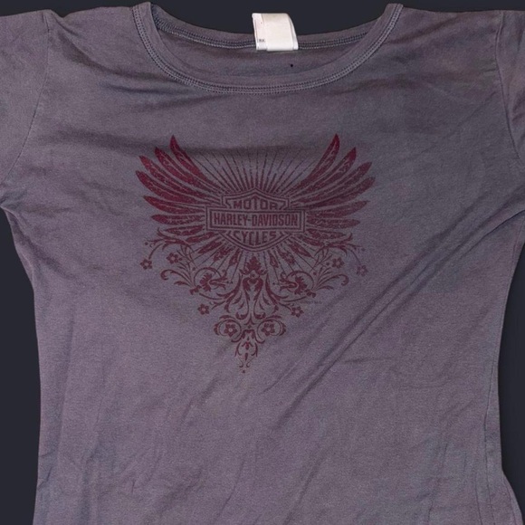 Harley-Davidson Women’s Long Sleeve Raglan - Picture 2 of 4